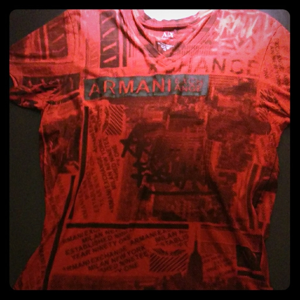 Men Armani Exchange t-shirt sz L